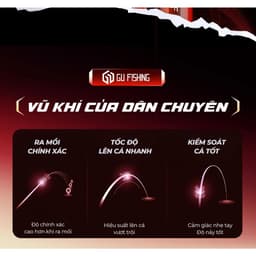 Cần Câu GUF Giao Long 4h và 5h 8