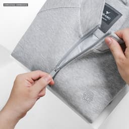 Quần Áo khoác nỉ AXEL TRACKSUIT TORANO bộ cổ cao thêu logo ngực, chất nỉ dày dặn, giữ ấm tốt GWCS502-GWBS502 6