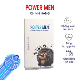 Bao Cao Su Powermen Nhím Đen – Có 2080 Gai Gân Tăng Cảm Giác, Hỗ Trợ Kéo Dài Thời Gian, Hộp 12c 4