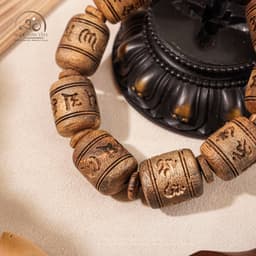 Ngọc Đan Tâm - Vòng Tay Trầm Trúc Vạn Giã Khánh Hòa 14mm - Đa Mệnh 9