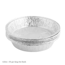Khay Giấy Bạc Lót Nồi Chiên Không Dầu Đường Kính 22cm Khay Đựng Thực Phẩm Tiện Lợi 6