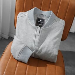 Áo khoác 2 lớp VARSITY JACKET TORANO chần bông thêu logo ngực trẻ trung, nam tính FWCS010 4