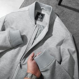 Áo khoác 2 lớp VARSITY JACKET TORANO chần bông thêu logo ngực trẻ trung, nam tính FWCS010 8
