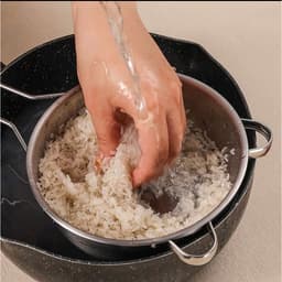 dụng cụ lọc nhà bếp bằng thép khônh gỉ có tay cầm VINBEO 2