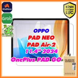 [Ảnh Thật] Kính CL MTB OPPO PAD NEO 11.4/ PAD AIR 2/ OnePlus PAD GO 11.4" 2024 Cường Lực Mài Cạnh 2.5D-9H-0.26mm 1
