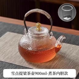 Ấm Thuỷ Tinh Pha Trà Có Lưới Lọc 700 - 900ml và 1100ml hot trend 2