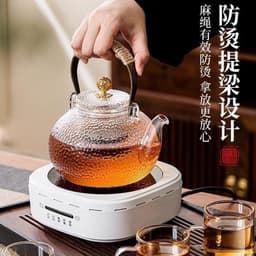 Ấm Thuỷ Tinh Pha Trà Có Lưới Lọc 700 - 900ml và 1100ml hot trend 4