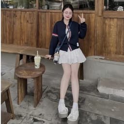Áo Khoác Cadigan,Áo cadigan siêu xinh,áo khoác bomber cadigan thôm siêu xinh siêu nhẹ nhàng mẫu mới hot chất vải mềm mịn 8