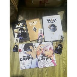 (+pos) Combo 5q vở black jack young black jack +post - blackjack bác sĩ quái dị 3