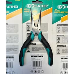 Kìm điện -Kìm cắt -Kìm nhọn.Bộ 3 kìm xanh gf 6'' và 8'' thiết kế chắc chắn bền đẹp tiện dụng 6