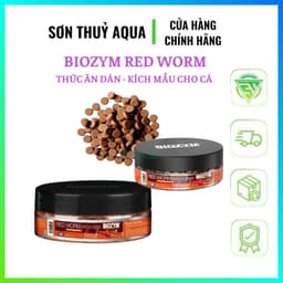 Cám dán Biozym Red Worm dán kính - Viên sâu đỏ giàu dinh dưỡng cho cá cảnh 1