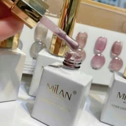 Mắt mèo ánh trăng hồng Milan-nail siêu sang, siêu xinh, hoàn hảo cho bạn Nail Michi 6