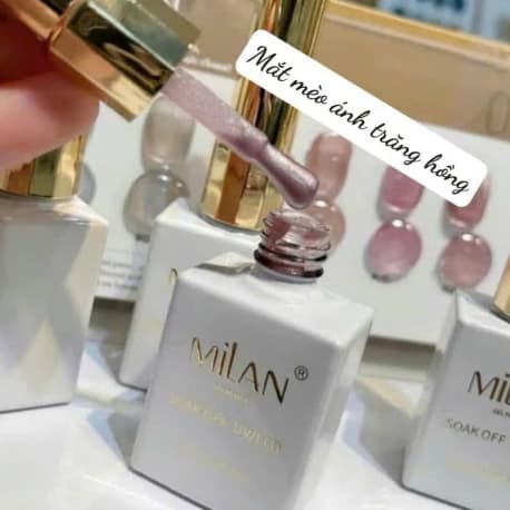 Mắt mèo ánh trăng hồng Milan-nail siêu sang, siêu xinh, hoàn hảo cho bạn Nail Michi