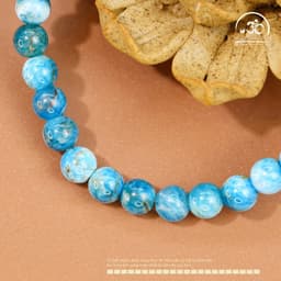 Ngọc Đan Tâm - Vòng Tay Đá Apatite 6mm 2A - Mệnh Thuỷ & Mệnh Mộc 9