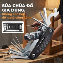 Bộ Lục Giác Sửa Chữa Cầm Tay Đa Năng JYoohome Dụng Cụ Tua Vít 16 trong 1 Lắp Giáp Sửa Chữa Xe Đạp 5