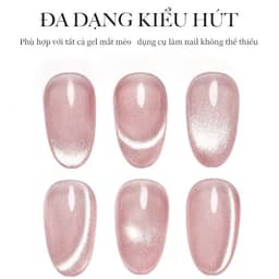 Thanh Nam Châm 2 Đầu Kim Loại Mix Bi, lực Hút Mạnh đẩy Mắt Mèo nails (giao màu ngẫu nhiên) 3