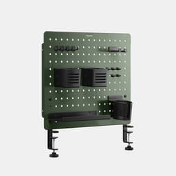 Bảng treo đồ HyperWork Aster PG02 Pegboard, chất liệu thép chống gỉ, phụ kiện setup bàn làm việc 7