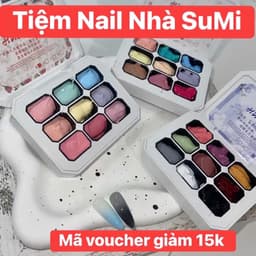 Gel dặm ombre HUAXI 9 màu Chính Hãng, chất mịn, Đẹp Tự Nhiên, Không Vón Cục 2