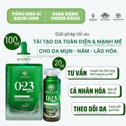 023 Duyên Thị - Serum Tái Tạo Toàn Diện Chuyên Mụn, Nám, Tàn Nhang - Mẫu Mới Của Bách Y Sâm 02 Plus 1
