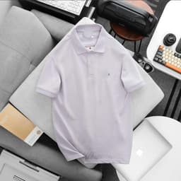| 55kg - 93kg | Áo Polo Nam Cotton Cổ Bẻ Thêu Logo Basic Form Suông Bigsize 100kg - 3bros 7