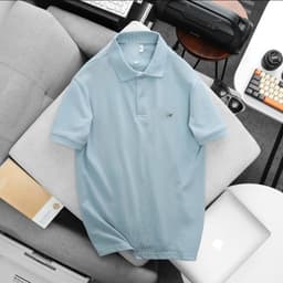 | 55kg - 93kg | Áo Polo Nam Cotton Cổ Bẻ Thêu Logo Basic Form Suông Bigsize 100kg - 3bros 6