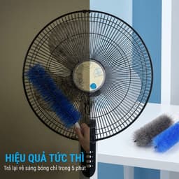 Chổi Vệ Sinh Quạt Rửa Xe Máy Xe Đạp JYoohome Chổi Phủi Bụi Vệ Sinh Bàn Phím Lau Khe Hẹp Cửa Sổ 7