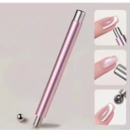 Thanh Nam Châm 2 Đầu Kim Loại Mix Bi, Lực Hút Mạnh Đẩy Mắt Mèo Nails ( giao mầu ngẫu nhiên ) 3