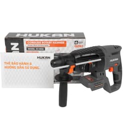 Máy khoan bê tông pin 3 chức năng HUKAN G1-W26, Lực đập 2.6J, Motor không chổi than - Chân phổ thông 9