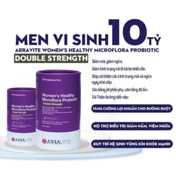 Men Vi Sinh  Arravite Microflora Probiotic- Men Phụ Khoa Dạng Viên Uống Giúp Các Vấn Đề Về Ngứa Ngáy Khó Chịu Cho Cơ Thể 1