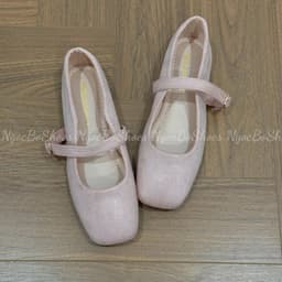 Giày Bệt Nữ - Giày Búp Bê Mary Jane Công Sở Nữ Chất Da Lộn Đơn Giản Thanh Lịch Dễ Phối Đồ Đi Chơi Đi Làm - N0032-Sona 6