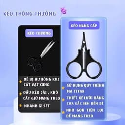 Kéo cắt chuyên dụng PE , cước câu , chì câu , chất liệu TITAN 7 màu siêu bền , sắc bén, Không Gỉ 2