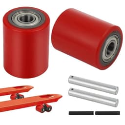 [KKTHN] Bánh Xe Nâng Tay Thấp Pu 80X70 ,Bánh Xe Nâng Tay 2 Tấn 5, Bánh Xe Nâng Tay Thấp 3 Tấn,Chịu Lực Tốt 7