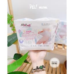 [Top Value] Bịch 10 Miếng BVs Dạng Quần Miobuss Thấm Hút, Tiện Lợi Cho Mẹ Bỉm Đi Sinh | Bịch MIOBUSS trắng 1