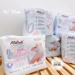 [Top Value] Bịch 10 Miếng BVs Dạng Quần Miobuss Thấm Hút, Tiện Lợi Cho Mẹ Bỉm Đi Sinh | Bịch MIOBUSS trắng 6
