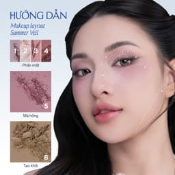 Bảng phấn mắt đa năng Lemonade Aesthetic Multi-task Palette 10.8g 5