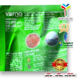 Phân Bón Lá VERNO Cu/Zn 30-30 | Đồng Kẽm Tinh Khiết | Kích Kháng – Tăng Sức Đề Kháng | Gói 250g 3