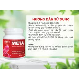 Phân Vi Sinh Điền Trang META 100g - Đặc Trị Nấm Bệnh, Côn Trùng Cho Hoa Hồng & Cây Kiểng 3