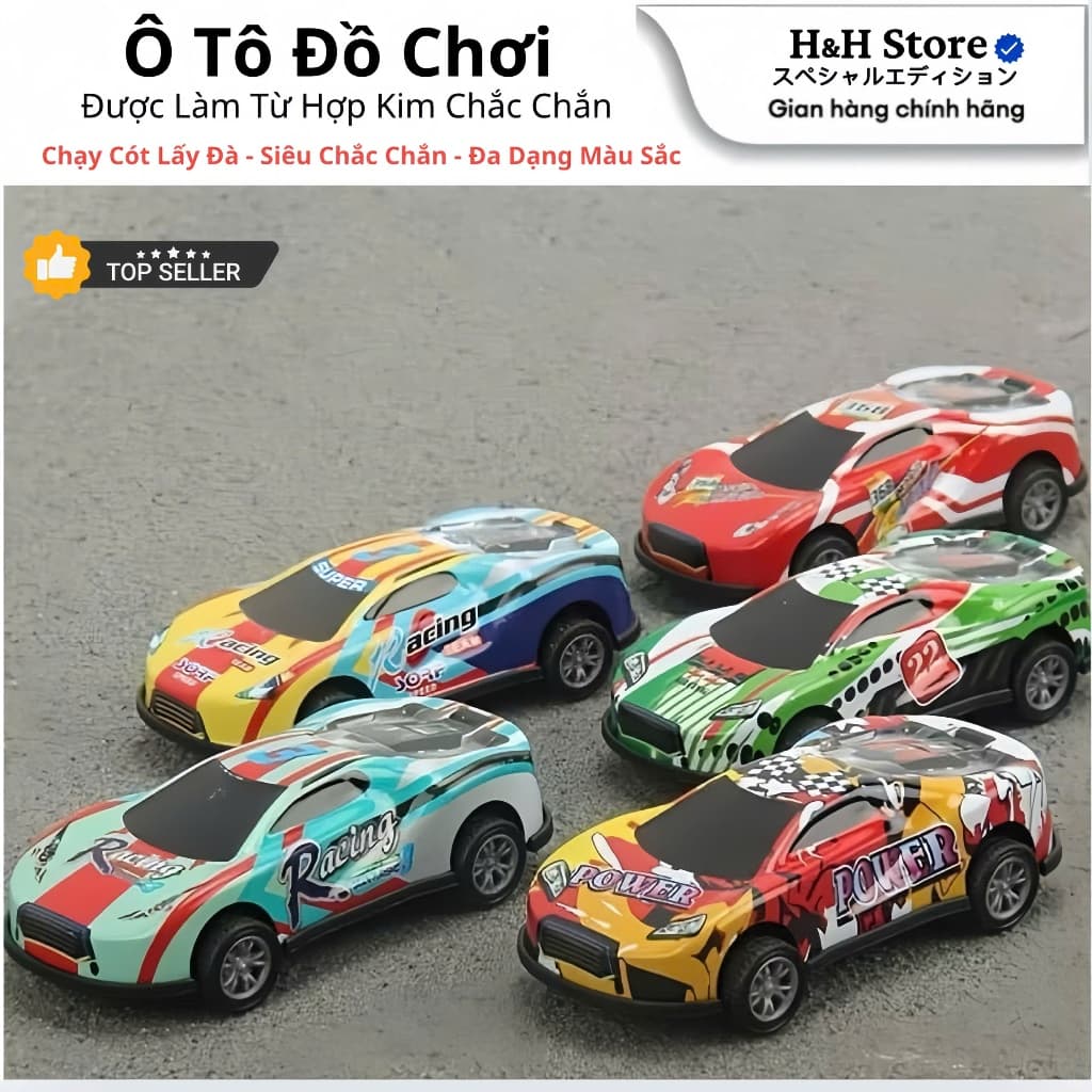 🚗Set 50 - 100 Ô Tô Hợp Kim Hàng Loại 1 Siêu Chắc Chắn Đa Dạng Màu Sắc Nhiều Màu Cho Bé 🌟