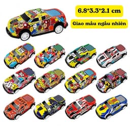 🚗Set 50 - 100 Ô Tô Hợp Kim Hàng Loại 1 Siêu Chắc Chắn Đa Dạng Màu Sắc Nhiều Màu Cho Bé 🌟 3