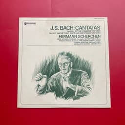 Đĩa than J.S.Bach: Cantatas nhạc cổ điển 1