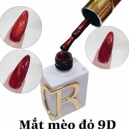 Chai Sơn mắt mèo kim cương đỏ CR 15ml - màu nổi bật siêu xinh và sang chảnh Nail Michi 7