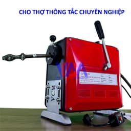 Máy thông tắc lò xo cao cấp GQ150H công suất cao cho thợ thông tắc chuyên nghiệp 2