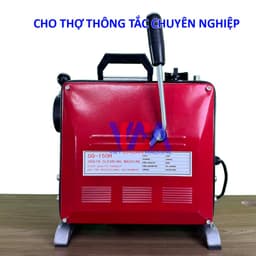 Máy thông tắc lò xo cao cấp GQ150H công suất cao cho thợ thông tắc chuyên nghiệp 3