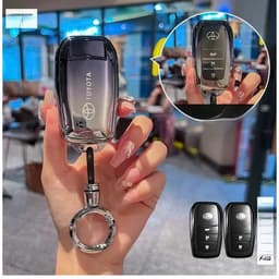 TOYOTA- Fortuner, Camry Cũ, Hilux,...Ốp Chìa Khoá Màu Omber Cao Cấp Sang Trọng Bảo Vệ Chìa Khoá Như Mới 4