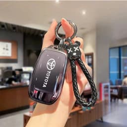 TOYOTA- Fortuner, Camry Cũ, Hilux,...Ốp Chìa Khoá Màu Omber Cao Cấp Sang Trọng Bảo Vệ Chìa Khoá Như Mới 8