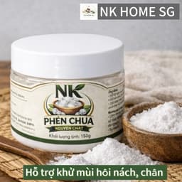 Bột Phèn Chua Chưng Cất Nguyên Chất - Tinh Khiết - Khử Mùi Hiệu Quả -100g / 150g 5