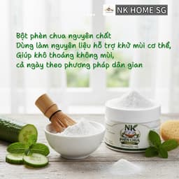 Bột Phèn Chua Chưng Cất Nguyên Chất - Tinh Khiết - Khử Mùi Hiệu Quả -100g / 150g 6