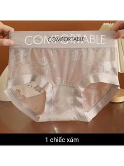 Set 10 Quần Lót Ren Lụa Comfortable Mềm Mại, Trẻ Trung, Quyến Rũ, quần chíp ren thiết kế sexy 7