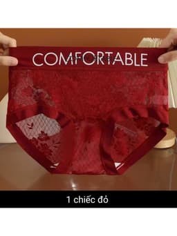 Set 10 Quần Lót Ren Lụa Comfortable Mềm Mại, Trẻ Trung, Quyến Rũ, quần chíp ren thiết kế sexy 4