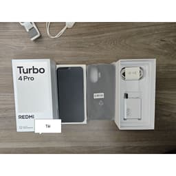 Điện thoại Xiaomi REDMI Turbo 4 Pro 5G New Snapdragon 8s Gen 4 - Pin 7550mAh Mèo Mobile 4